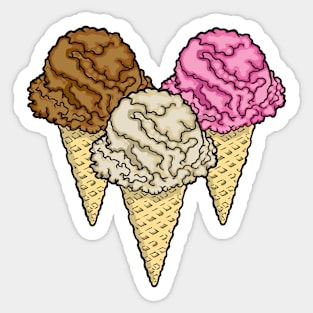 Ice cream Sticker